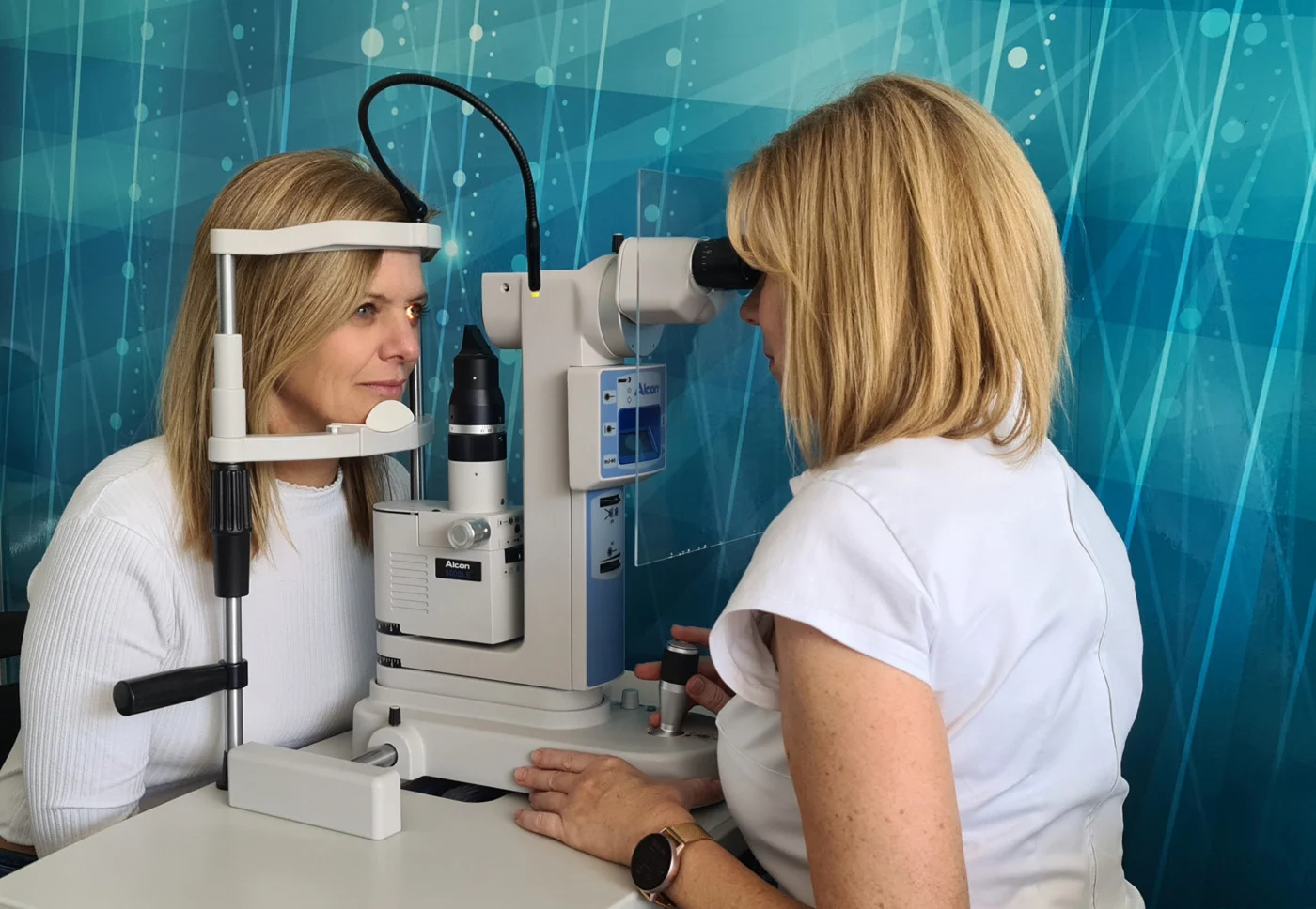 Szemészeti vizsgálat yag lézerkezelés előtt